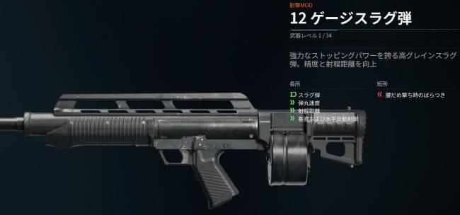 COD BO6のMAELSTROMのスラグ弾